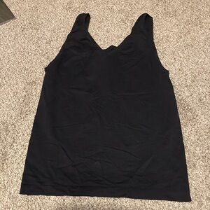 Soma Elegant Black Tank Top